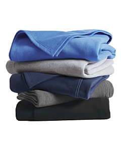 Port & Company® Oversized Core Fleece Sweatshirt Blanket - Embroidery 