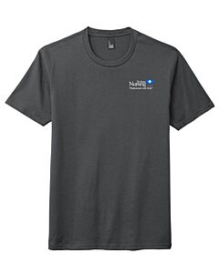 District ® Perfect Tri ® Tee - Left Chest Imprint -Charcoal