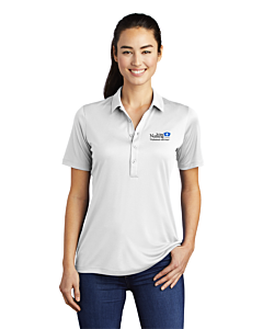 Sport-Tek® Ladies' Posi-UV™ Pro Polo with Tri-State Nursing Logo-White