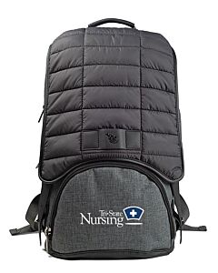 Luma Backpack with Tri-State Nursing Logo-CarbonLite Black
