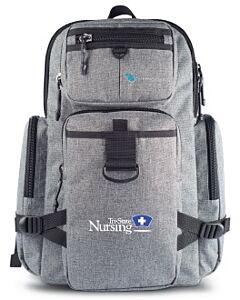Ruck Pack - Embroidered Logo-Gray