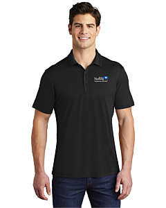 Sport-Tek® Men's Posi-UV™ Pro Polo with Tri-State Nursing Logo-Black